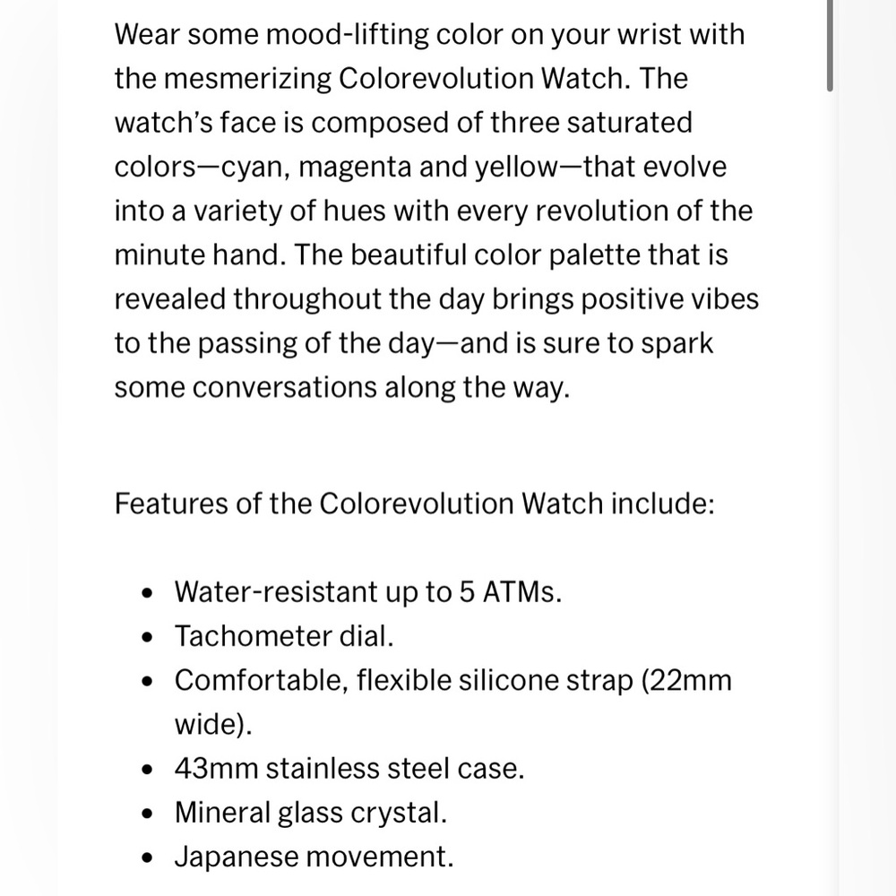 changing colors watch COLOREvolution New - Picture 6 of 9